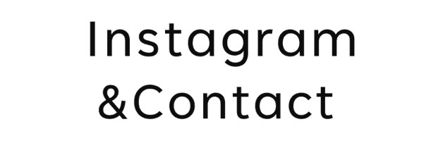 Instagram & Contact